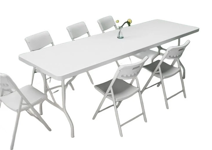 6ft Plastic Party Wedding Folding Table