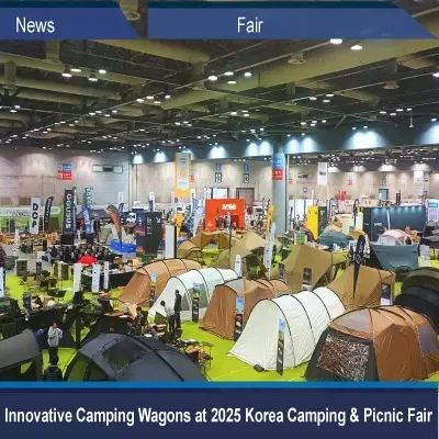 Vacacías de campamento innovadoras en 2025 Corea Camping & Picnic Fery
