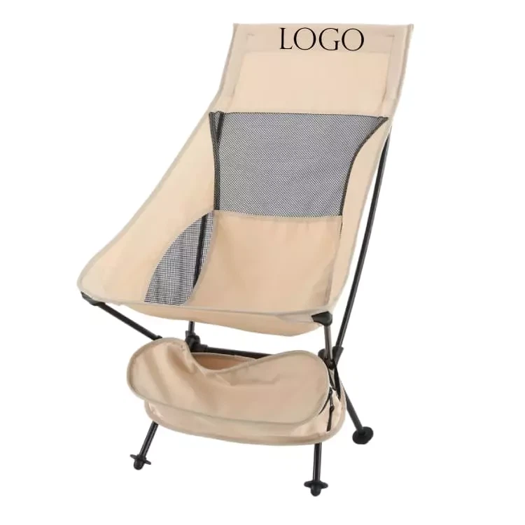 Sillas de camping portátiles grandes para exteriores con respaldo alto